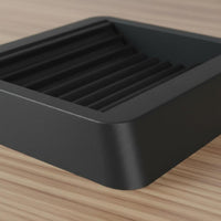 Furniture Wheel Stopper Wide Application Rubber Wheel Stopper Heavy Duty Caster Cup for Office