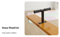 Space-Saving Foldable Two-Seat balancing board Parent-Child Interaction Seesaw Safe Rounded Corners Teeter-Totter Promotes Balance and Coordination for Children, Toddlers, Preschoolers, Home, Living Room, rearyard, Garden