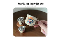 Wide Mouth 316 Stainless Steel Baby Cup Drop-Proof Stainless Steel Toddler Cup Food-Grade Materials for Toddlers, Kindergarten, Home, School