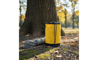 Water Resistant Rope Storage Container Bag Lightweight Drawstring Tool Container Multi-Pocket Design for Arborists, Construction Workers