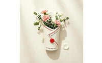 Envelope Vase Creative Envelope-Shaped Vase Easy to Match Home Decor for Tabletop, Bedroom