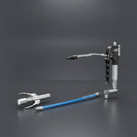 Lubrication Head with Hose Angled Lubrication Unitary Grip Hand Nozzle for Mechanics, Workshops, Garages