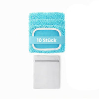 10 Pieces Laundry Bag Chenille Mop Cover Heavy-Duty Chenille Mop Pad Eco-Friendly Household Cleaning Universal Fit