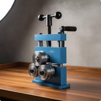 Circlet and Bracelet Bender Easy To Operate Jewelry Bending Machine Hand Crank Rolling Machine Labor-Saving Bracelet Bending
