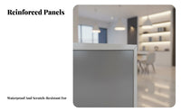 Simple Cashier Counter Versatile Company Front Counter Spacious Countertop Modern Reception Desk for Cashiers, Shopkeepers, Boutique, Cafe, Restaurant