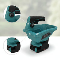 Handheld Electric Spreader Easy to Use Spreader with 3.3L Reservoir for Homeowners, Gardeners, Lawn, Driveway