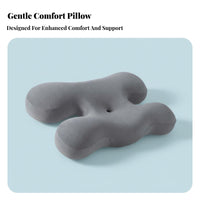 Anti-Pressure Side Sleeper Pillow Slow Rebound Ergonomic Cervical Pillow Skin-Friendly for Stomach Sleepers, Sleeping, Napping, Bedroom