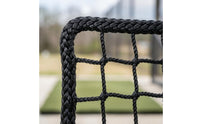Fine Mesh Polyethylene Golf Net Indoor Outdoor Use Golf Practice Net Black Sports Training Gear Lightweight