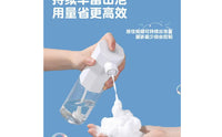 Electric Foaming Bottle Powered Foaming Dispenser White Hair Care Dispenser