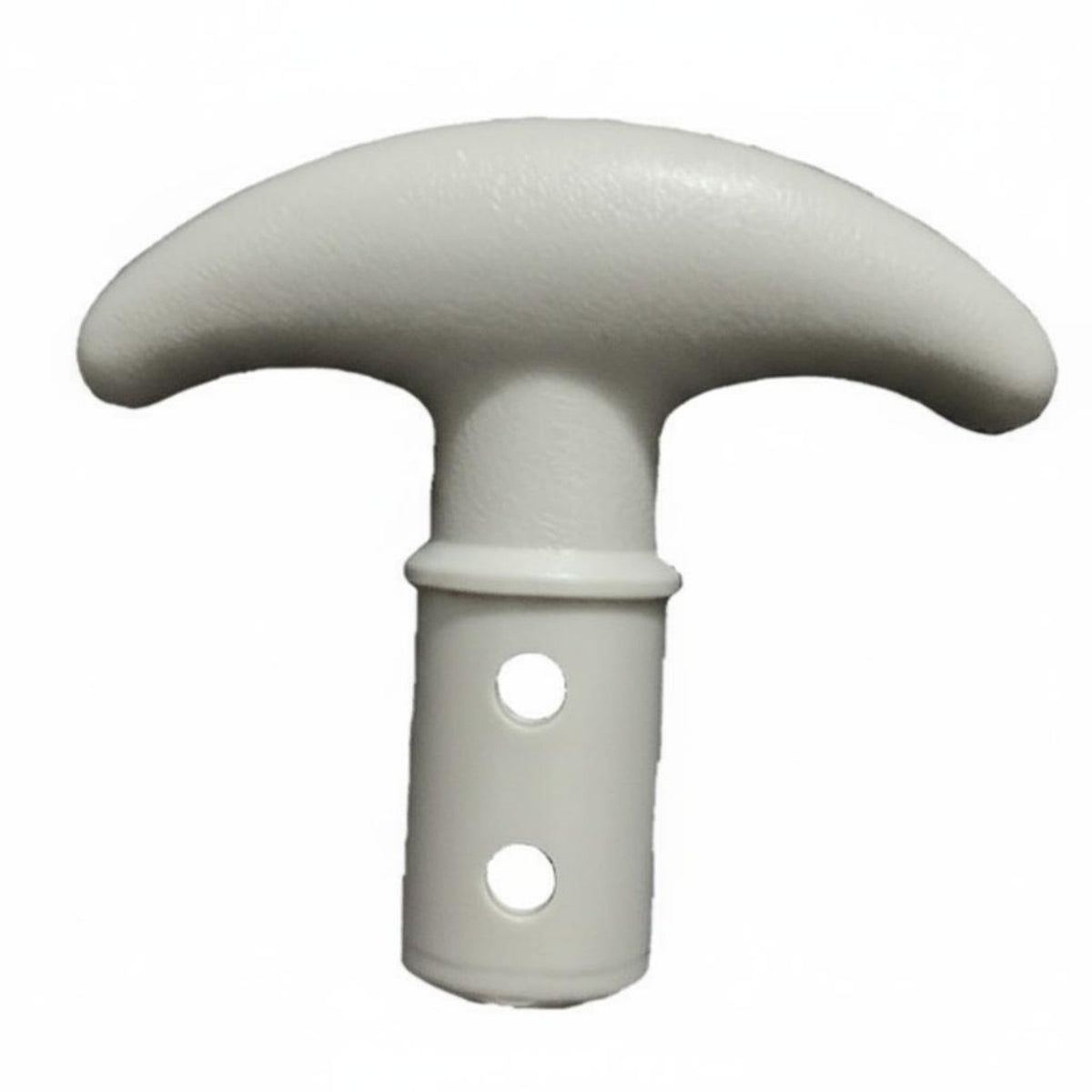 Ergonomic T-Grip Paddle Handle Lightweight T Paddle Handle Stable Boating Accessory Shock Absorbing for Canoeists