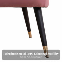 Modern Minimalist Design Upholstered High-Back Armchair High Backrest Support Indoor Furniture Sumptuous Upholstery Accent Chair Thickly Padded Cushion for Salon Owners, Interior Decorators, Bedroom, Reception Area, Dressing Room, Office