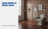 Folding Mesh Display Rack, Metal Art Stand, Movable Organizer for Gallery, Kindergarten, Art