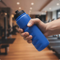 Sports Water Bottle with Pull-Tab Lid Leakproof Athletic Water Bottle Comfortable Grip Reusable Bottles for Runners