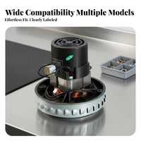Pure Copper Winding Vacuum Cleaner Engine High Power Canister Vacuum Engine Appliance Component for DIY Repairers, Homeowners, Home Maintenance, Workshop