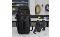 Tool Belt Pouch Adjustable Tool Pouch with Belt Wear-Resistant Compact for Electricians, Construction Sites, Home Repairs