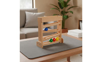 Educational Ball Track Early Learning Visual Tracking Toy Fine Motor Skills Color Sorting Ball Toy for Young Children, Preschool