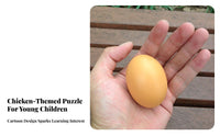 Educational Chicken Life Cycle Learning Game Early Education Chicken Life Cycle Toy Hands-On for Preschoolers, Kindergarten, Classroom