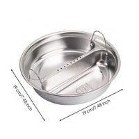 Stainless Steel Divided Steamers Tray Heat Resistant Perforated Steaming Basket Dishwasher Stainless Steel Steamer Plate