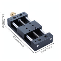 Fluid Movement Precision XY Axis Stage Scale Ruler Manual XY Slide Stage Backlash Reduction Industrial Equipment