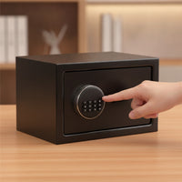 Compact Safe with Electronic Keypad Digital Electronic Safe Small Security Box Strong for Hotel, Wardrobe