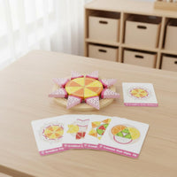 Early Learning Developmental Fruit Toy Set Hand-Eye Coordination Fruit Slice Toy Set Set Parent-Child Interaction Pattern Blocks Stimulates Creativity for Preschoolers