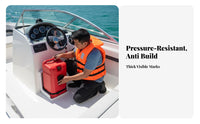 External Board Engine Petrol Reservoir Fire Resistant Portable Boat Gas Reservoir Boat Petrol Container Long-Lasting