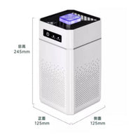 Removes Allergens & Odors Smoke Eater Quiet Operation Tabletop Smoke Filter Negative Ion Technology for Smokers, Office Workers, Bedroom