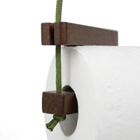 Car PU Leather Toilet Paper Roll Holder, Versatile Hanging Tissue Dispenser for Campers, Compact Bathroom Stylish for Travel