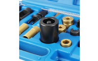 18 Pieces High Strength Steel Fuel Injector Service Tool Set Forged Injector Removal Tool Precisely Machined for Mechanics, Auto Repair Workers, Garage