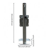 Trailer Support Leg Jack Foldable Swivel Trailer Jack Heavy Duty Vehicle Hardware