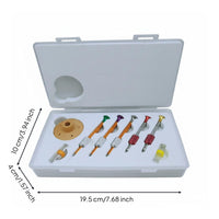 5 Pieces Watch Repair Screwdriver Set Easy to Hold Precision Watch Screwdriver Kit Interchangeable Heads Electronics Repair Tool Kit for Workshop