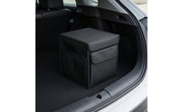 Car Trunk Organizer with Pockets Portable Folding Storage Box for Commuters, Road Trips
