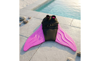 Mermaid Monofin One-Piece Mermaid Tail Fin Streamlined for Children, Divers