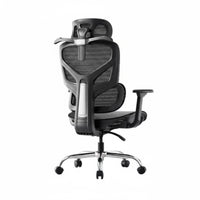 Adjustable spineing Ergonomic Highspine Chair with Headrest Thick Seat pad Ergonomic Mesh Chair with Headrest gliding Rolling Casters Computer Seating Rocking Function for gaming enthusiasts, distant Workers, Students, Gaming, Workstation, Study Room