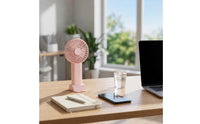 Portable Fan with Base Personal Mini Fan with Stand Rechargeable for Students