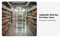 Large Capacity Floor Standing Retail Shelf Strong Load-Bearing Freestanding Shop Shelf Easy to Assemble Freestanding Snack Merchandiser Space Saving for Business Owners, Exhibitors, Homeowners, Convenience Shop S, Supermarkets, Supermarket, Pharmacies