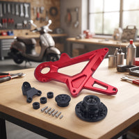 Rear Structural Component with Mounting Parts Sporty Rear Structural Component for Repair Work
