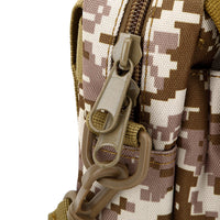 APLOMB Camouflage Lightweight Casual Shoulder Bag Men's Outdoor Tactical Crossbody Bag for Hiking Cycling
