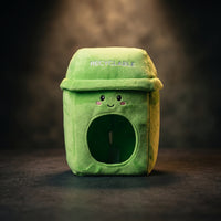 Trash Can Hat Novelty Cuddly Hat Wearable Garbage Bin Costume for Photo Shoots, Cosplay