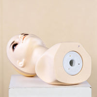Wig Shop Display Head Model Window Prop Short Model Head for Necklace Scarf Hat Photo Stand Simulation Model