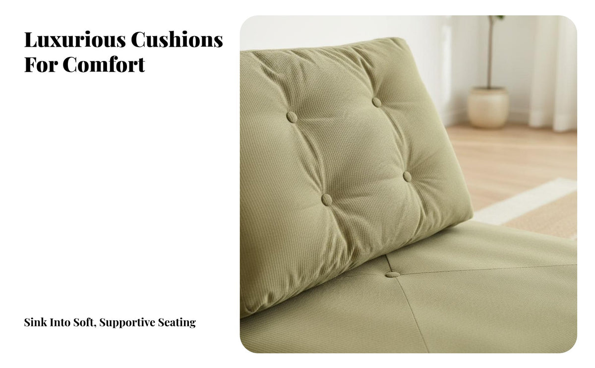 Minimalist Design plush Single-Seater Sofa Movable CumulusShaped Armchair Cream visual appeal Indoor Furnishing Soft Upholstery for Apartment Dwellers, telecommuting Workers, Living Room, Balcony, perusing corner, Home Office