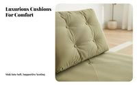 Minimalist Design plush Single-Seater Sofa Movable CumulusShaped Armchair Cream visual appeal Indoor Furnishing Soft Upholstery for Apartment Dwellers, telecommuting Workers, Living Room, Balcony, perusing corner, Home Office