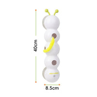 Feather Tail 360 Rolling Soft Mouse Self Entertaining Motion Sensor Feline Toy Long-Lasting
