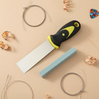 Thin 0.7mm Blade Guitar Bridge Removal Tool Ergonomic Handle Guitar Bridge Prying Luthier Supply for Luthiers, DIY Enthusiasts, Workshop, Home Repair