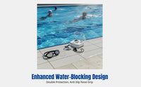 Swimming Earplugs & Nose Clip Set, Waterproof, Soft Silicone, Anti-Leak, Adult Bathing & Diving Accessory