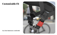 Helmet Sun Protection Lightweight Helmet Breathable Shielded Headwear for Commuters, Cyclists, City Riding, Commuting