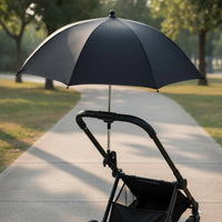 Pushchair Umbrella Adjustable Angle Attachable Pushchair Umbrella Lightweight Pushchairs Parasol for Young Children