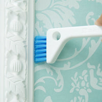 3-in-1 Grout and Crevice Cleaning Brush for Bathroom and Kitchen Tiles