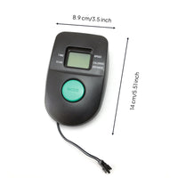 Exercise Machine Display Meter Lightweight Workout Console with Digital Screen Low Profile for Stationary Bike, Home Gym