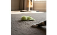 Animal Fiber Tentacled Creature Toy Lifelike Design Mental Cat Teaser Toy for Kittens, Indoor Cats, Solo Play